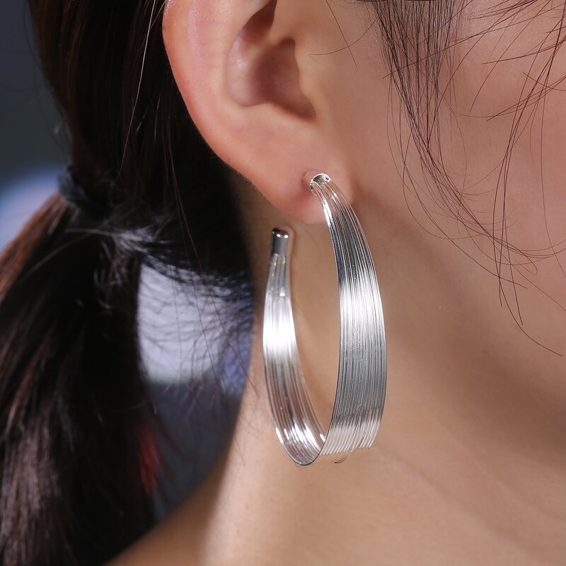 Earrings Manufacturer - Angel Wing Feather with Zirconia Ear Bone Clip Bridal