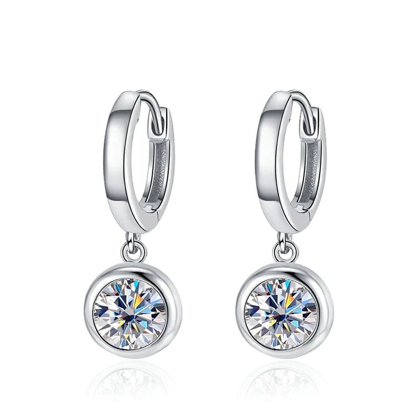 Earrings Manufacturer - Dainty Geometric Design with Cubic Zirconia Pearl for Party