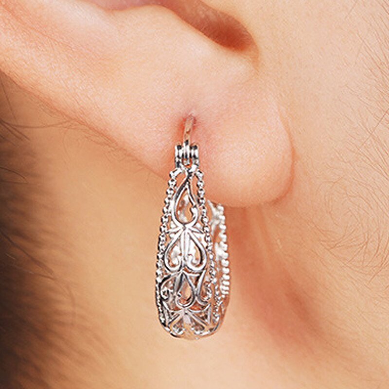 Earrings Manufacturer - Wholesale Round Multi Colors Crystal Cubic Zirconia Hoop