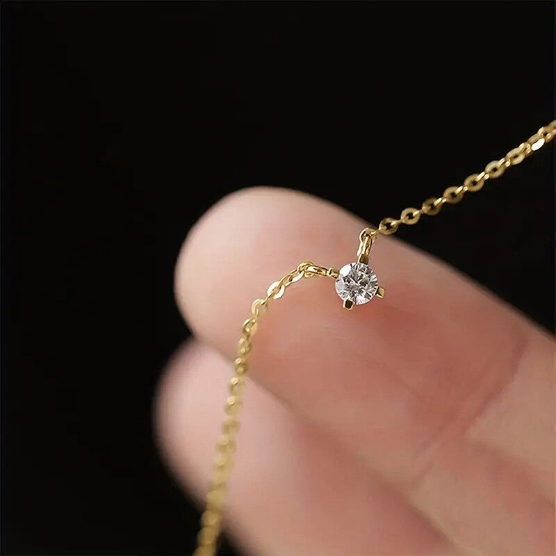Necklaces Manufacturer - Crown Heart Shaped Design Dazzling Zircon Pendant
