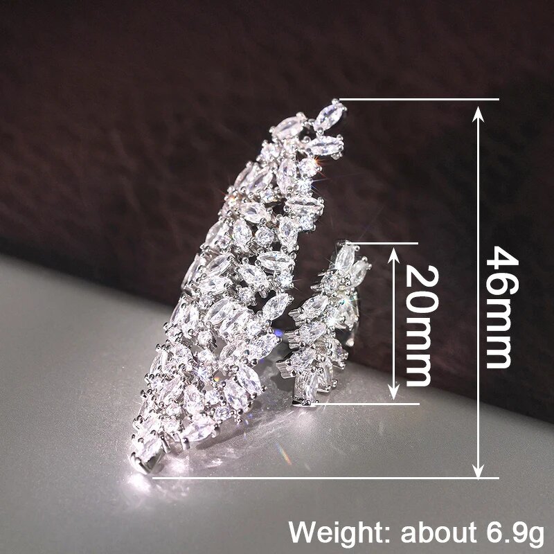 Rings Manufacturer - Trendy 2Pcs Couple Rings 4 Claws Round Imitated Diamond