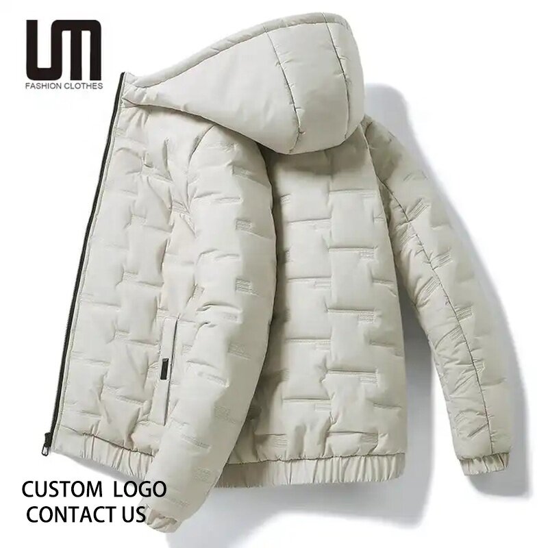 Hooded Coat Manufacturer - Custom Wholesale Autumn Winter Thick Warm Cotton Plus Size 4XL