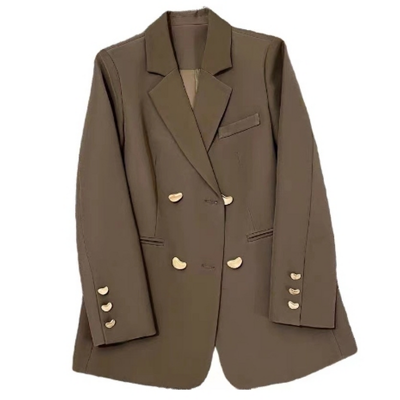 Women Blazer Coat Manufacturer - Liu Ming 2025 Cheap Wholesale Korean Elegant Autumn