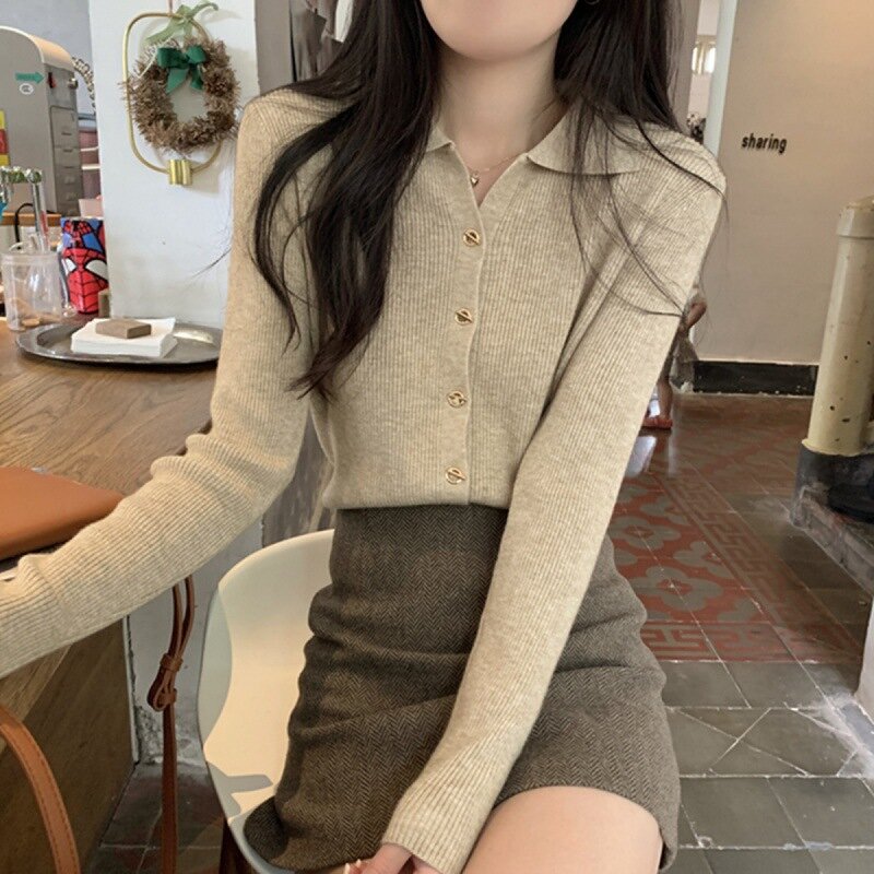 Knit Cardigan Manufacturer - Liu Ming Women Fall Winter Sexy Long Sleeve Outerwear Sweater