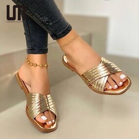 Flat Sandals Manufacturer - Liu Ming 2025 Women Summer New Fashion Outdoor Casual