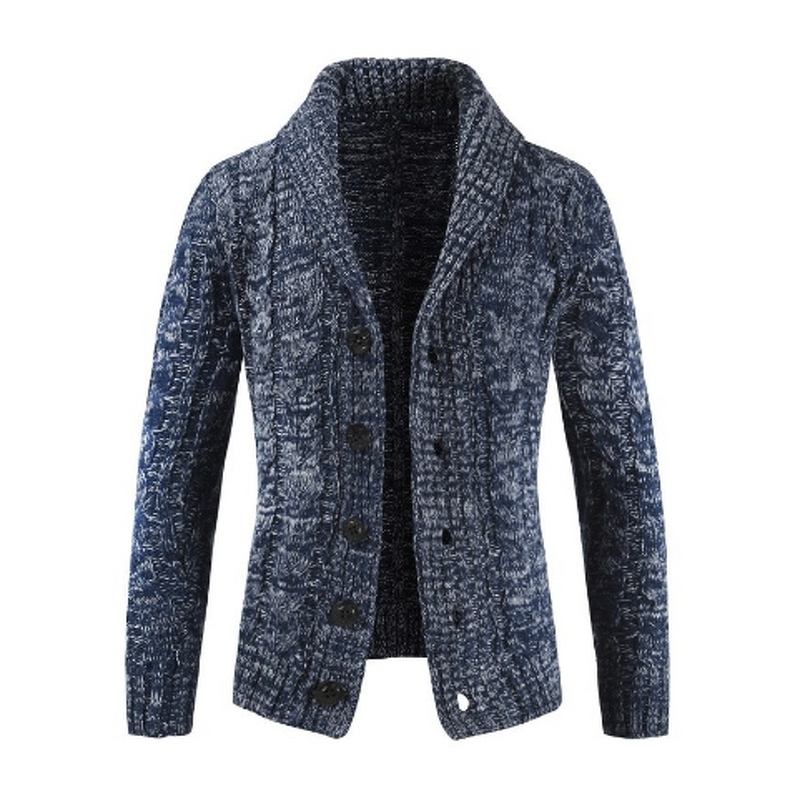 Cardigan Sweater Manufacturer - Clearance Men Autumn Winter Warm Knitted Single Breasted