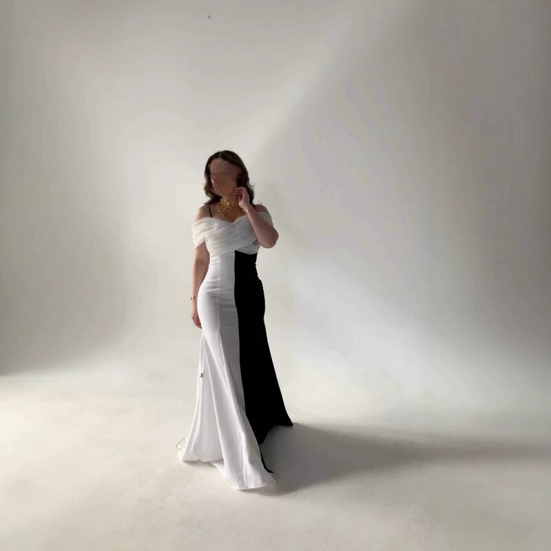 Cocktail Gown Manufacturer - 2026 Vintage Contrast Color Straps Special Occasion