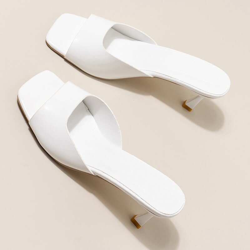 High Heels Manufacturer - Liu Ming 2024 Women Spring Summer Elegant Soft Leather Casual