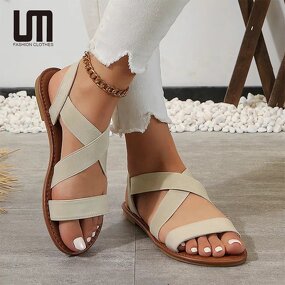 Flat Slippers Manufacturer - Liu Ming 2025 Women Summer Casual Large Size Beach Outdoor