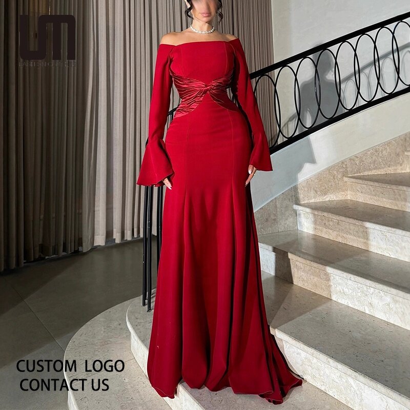 Prom Dress Manufacturer - 2026 Off-shoulder Custom High-End Formal Evening Gown
