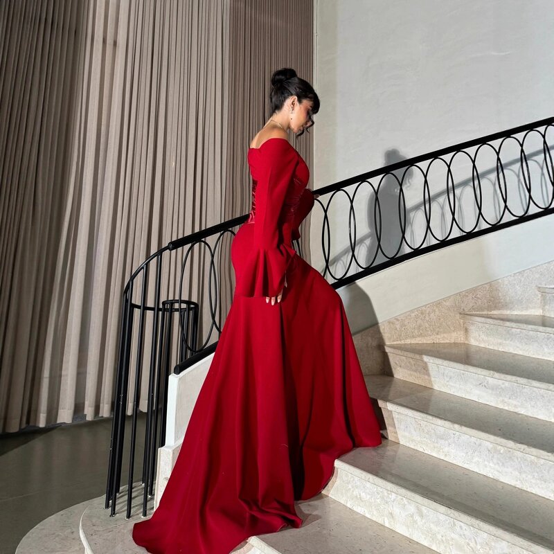 Prom Dress Manufacturer - 2026 Off-shoulder Custom High-End Formal Evening Gown