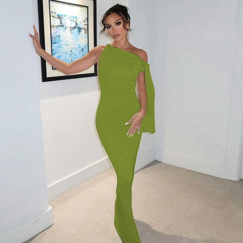 Long Dress Manufacturer - 2026 O-Neck Sleeveless Slim Fit for Summer Evening Club