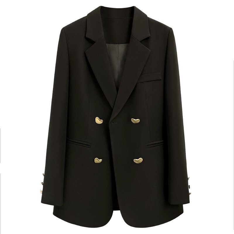 Women Blazer Coat Manufacturer - Liu Ming 2025 Cheap Wholesale Korean Elegant Autumn