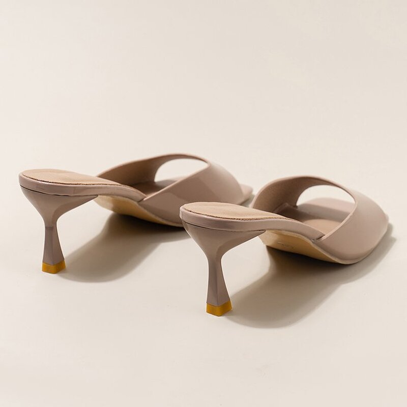 High Heels Manufacturer - Liu Ming 2024 Women Spring Summer Elegant Soft Leather Casual