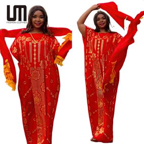 Muslim Robe Dress Manufacturer - Liu Ming African Ethnic Style Loose Casual Arab Islam Print