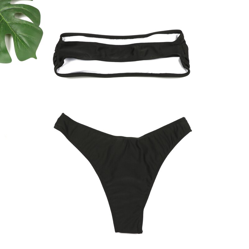 Bikini Set Manufacturer - Liu Ming 2025 Cheap Trending Women Sexy Low Waist Beach Bathing