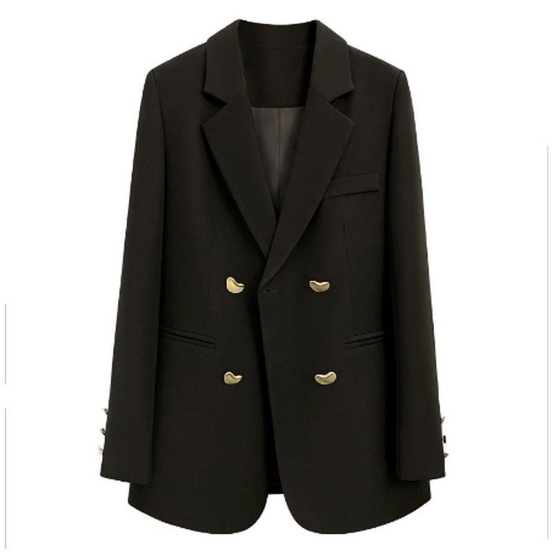 Women Blazer Coat Manufacturer - Liu Ming 2025 Cheap Wholesale Korean Elegant Autumn