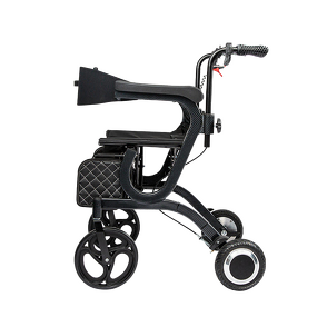Rollator Walker Manufacturer - 20km 10A Handicapped Aluminium Lightweight Portable Folding 3 in 1 With Seat