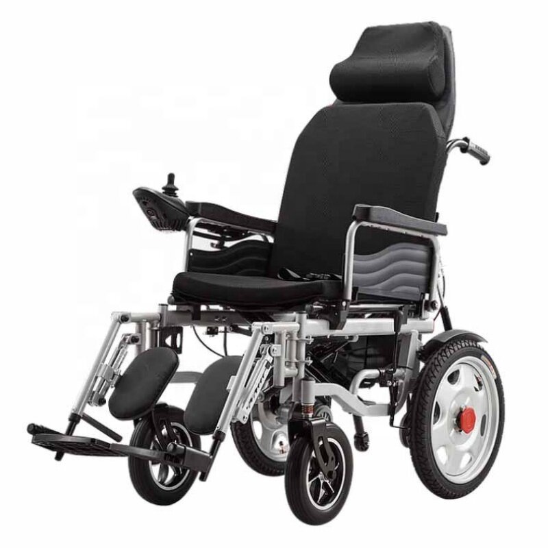 Electric Wheelchair Manufacturer - Multifunctional Adjustable Folding 500W Motor High Back Reclining