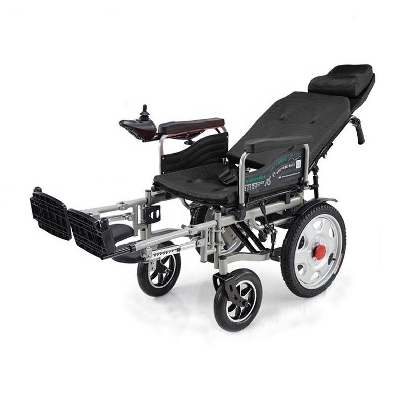 Electric Wheelchair Manufacturer - Multifunctional Adjustable Folding 500W Motor High Back Reclining