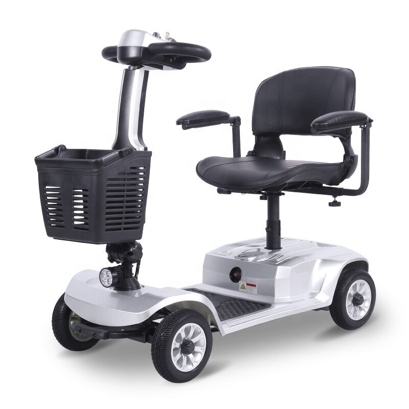 Mobility Scooter Manufacturer - Aluminum Alloy Elderly Lightweight Portable Folding Travel 4 Wheels