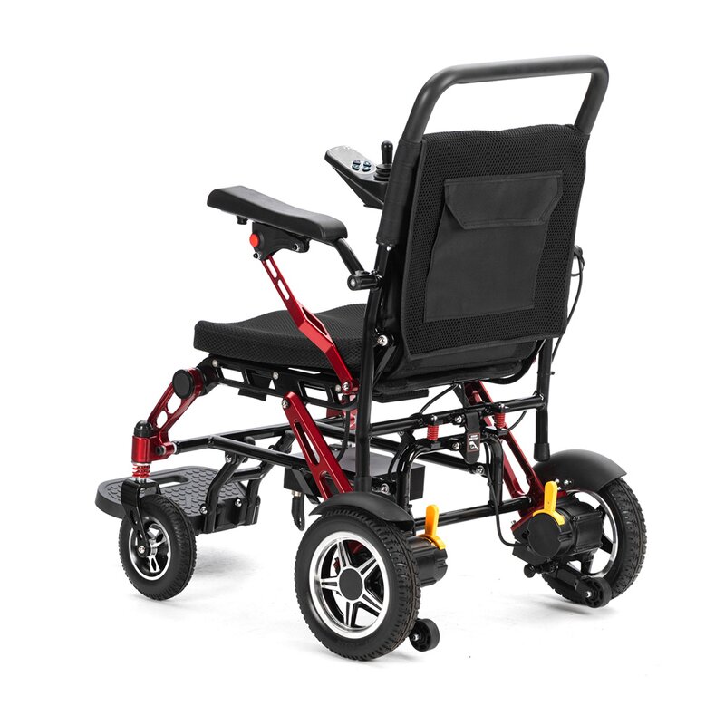 Electric Wheelchair Manufacturer - Magnesium Alloy Automatic Foldable Remote Control Lightweight Lithium Battery