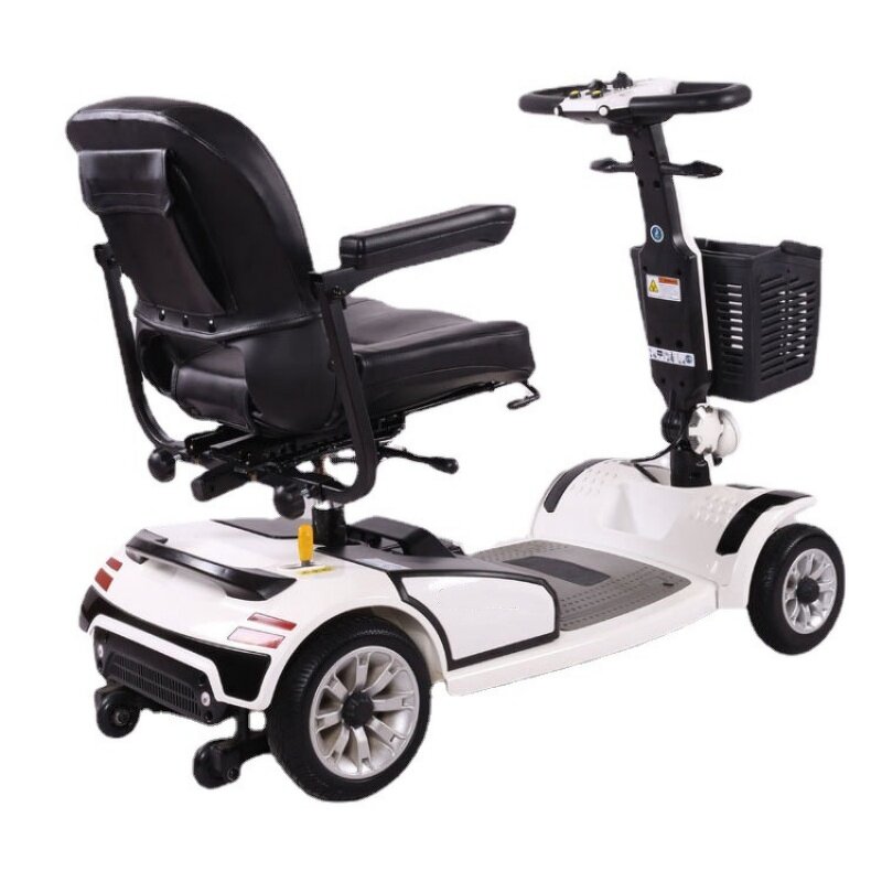 Mobility Scooter Manufacturer - Hot Sell Wholesale Easy Folding Detachable Portable 4 Wheel for Elderly