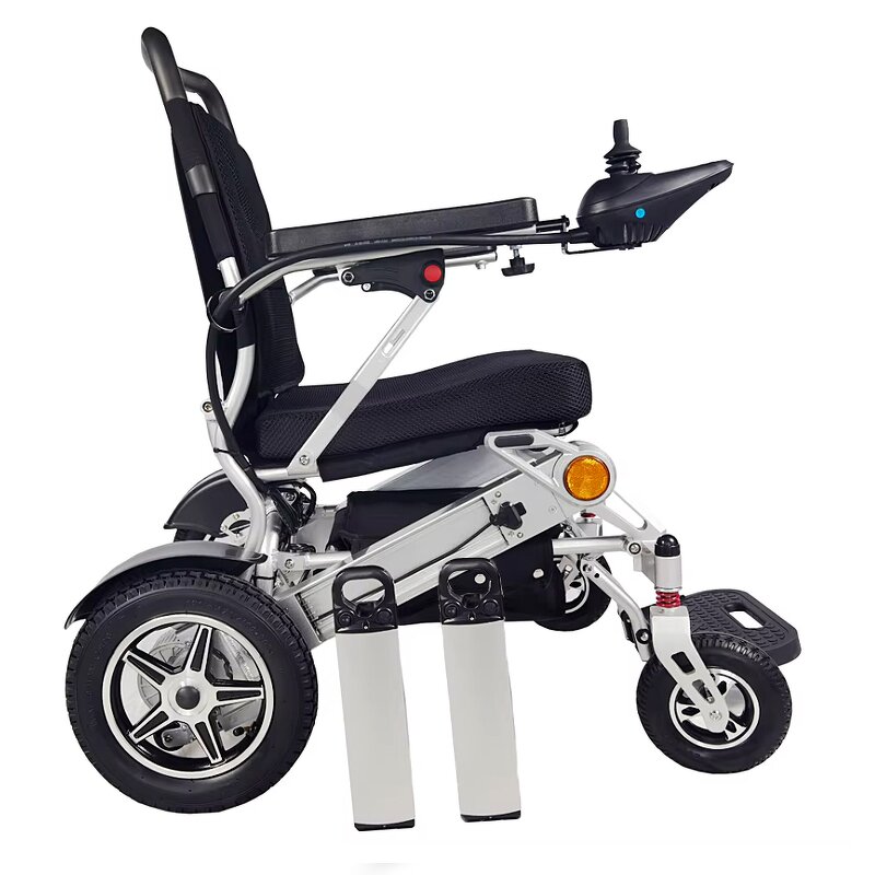 Electric Wheelchair Manufacturer - Folding Portable Aluminum Alloy Remote Control Reclining for Disabled