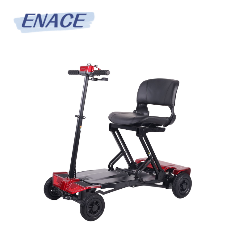Mobility Scooter Manufacturer - Hot Sell Wholesale Portable Lightweight Easy Folding 4 Wheel for Safe Travel
