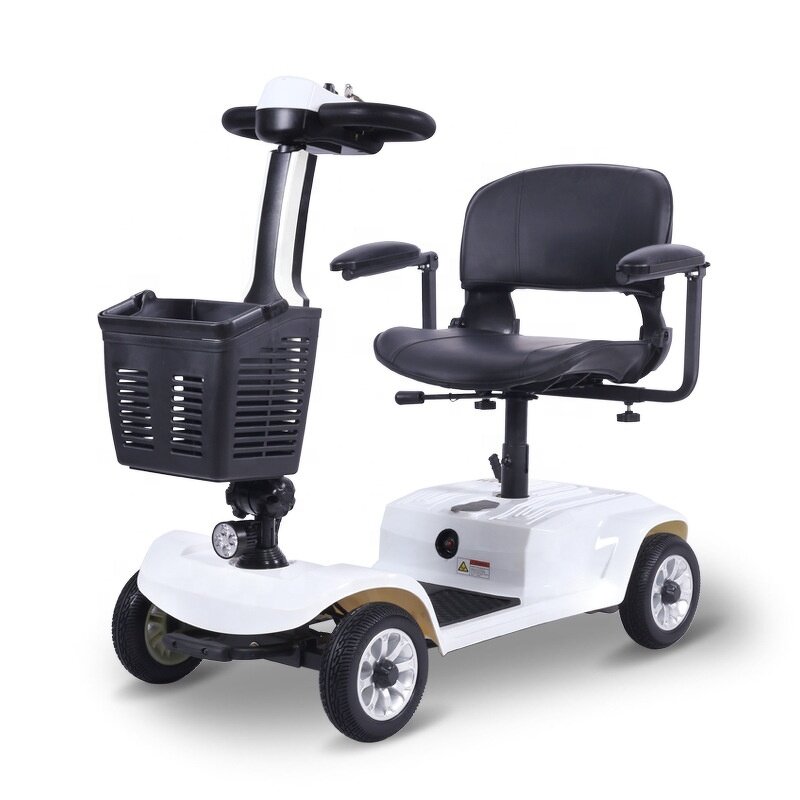 Mobility Scooter Manufacturer - Aluminum Alloy Elderly Lightweight Portable Folding Travel 4 Wheels