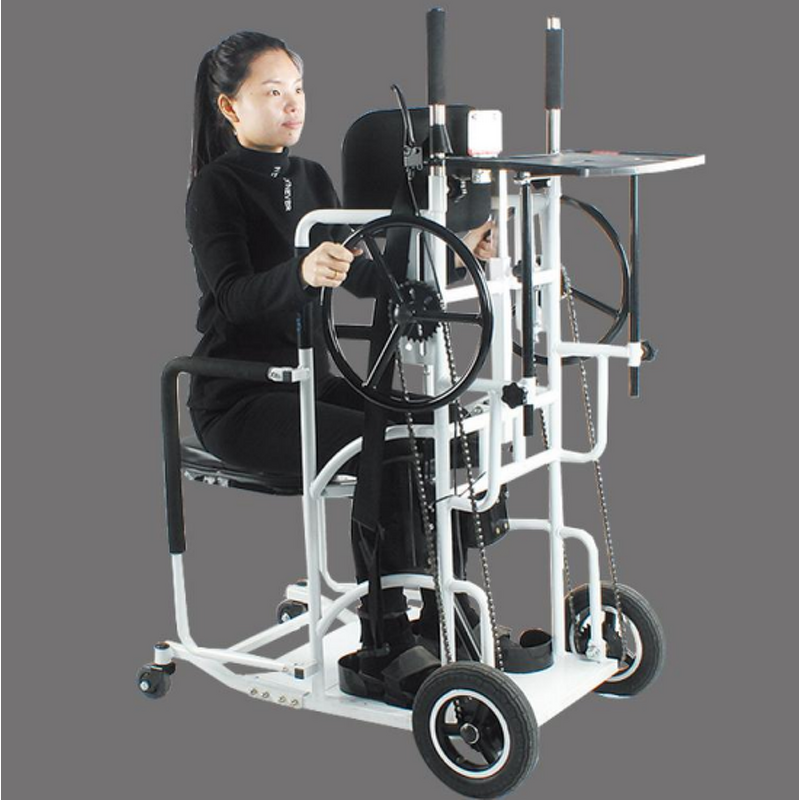 Walking Stand Manufacturer - Aluminium Alloy Rehabilitation Assisted Widened Chassis Adjustable