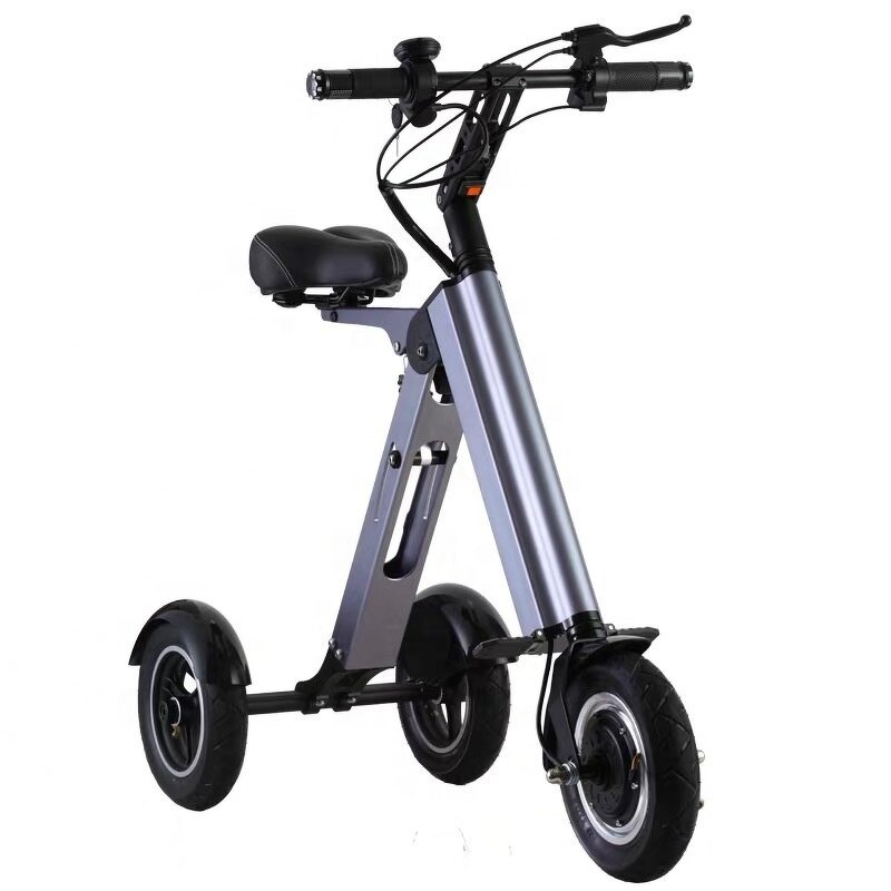 Mobility Scooter Manufacturer - Ultra-light Lightweight Folding Portable Aluminum Alloy Small 3 Wheels