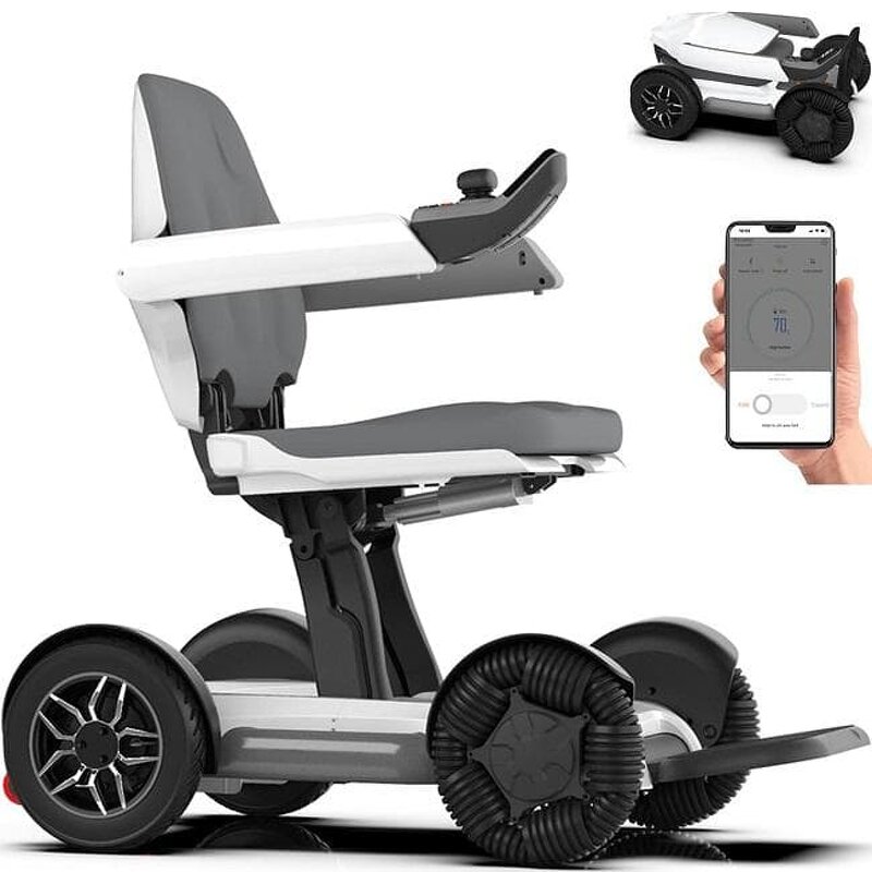 Electric Wheelchair Manufacturer - Luxury Smart Remote Control All Terrain Portable Folding for Elderly