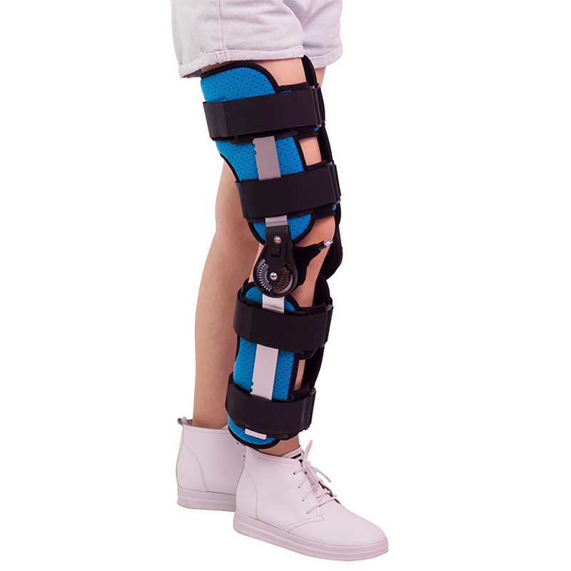 Leg Brace Manufacturer - Hot Sale Adjustable Medical Orthopedic ROM for Pain Relief Fracture Post-OP OA Knee