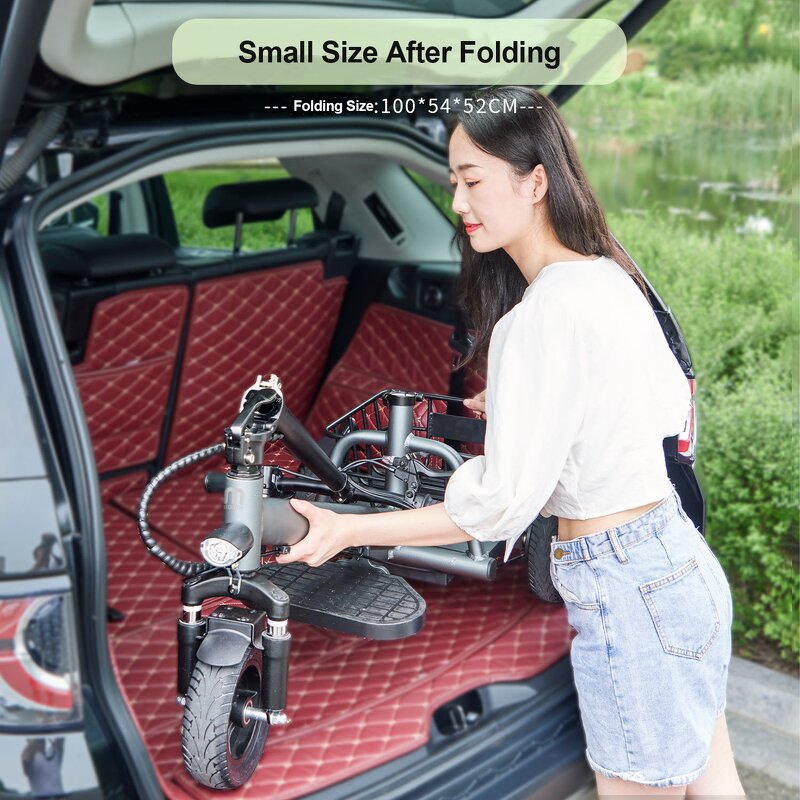 Mobility Scooter Manufacturer - RoHS CE Compact Foldable Portable Three Wheel Lightweight for Elderly