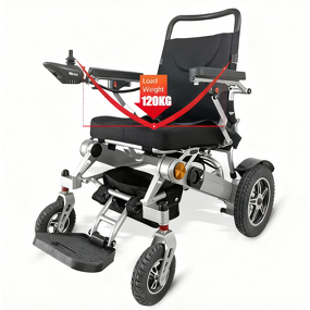 Electric Wheelchair Manufacturer - Luxury Reclining 500W Motor Smart Controller Portable for Disabled