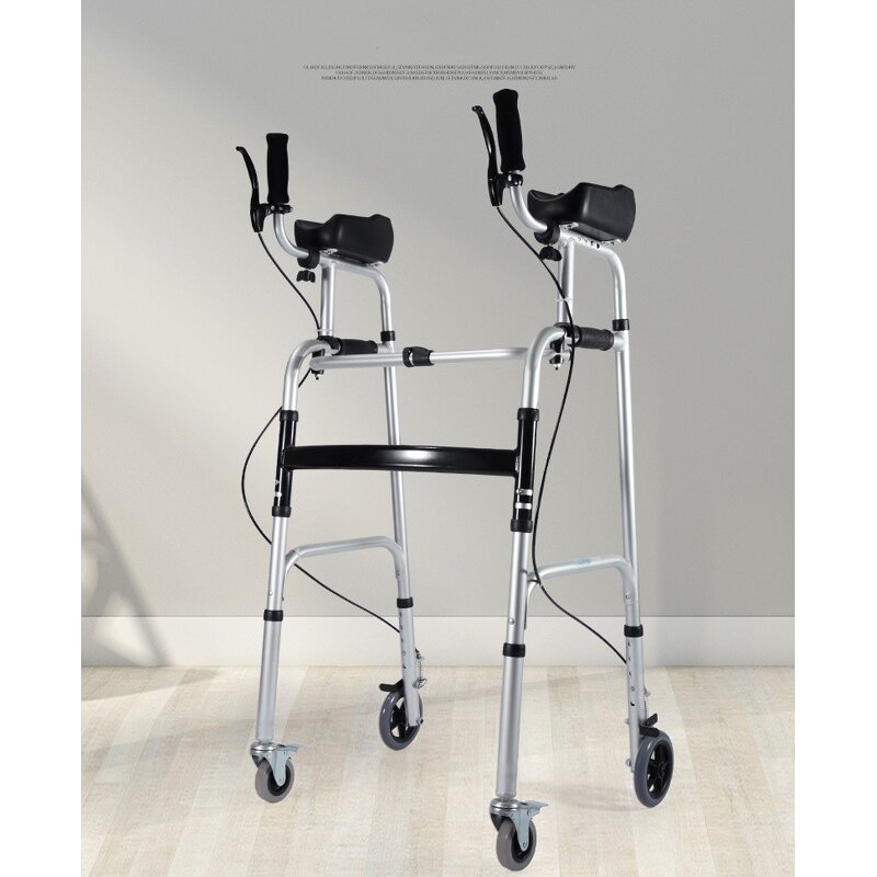 Walker Manufacturer - Light Weight Aluminum Forearm Support Cerebral Palsy Standing Frame Folding