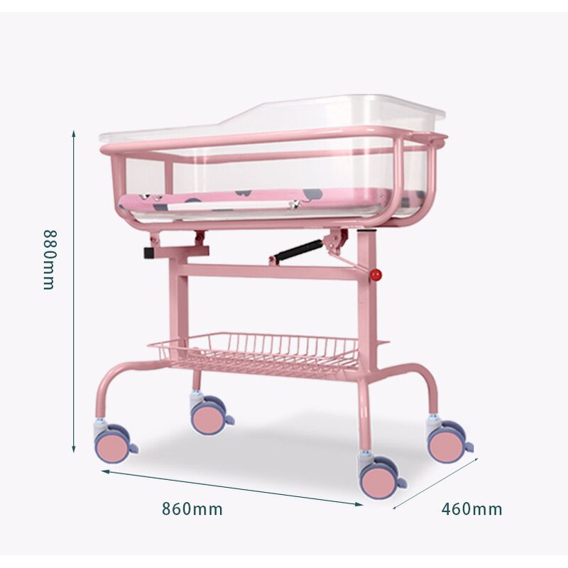 Baby Crib Manufacturer - Newborn Bassinet for Hospital and Maternity Hotels Plastic Portable