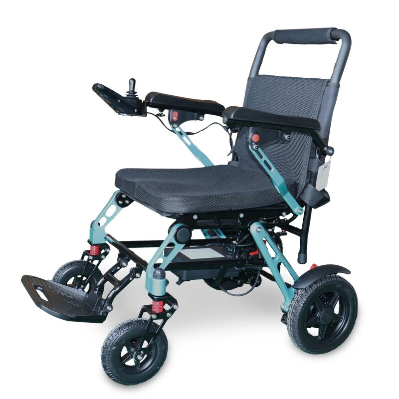 Electric Wheelchair Manufacturer - Magnesium Alloy Automatic Foldable Remote Control Lightweight Lithium Battery
