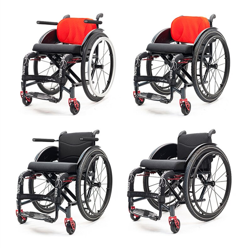 Wheelchair Manufacturer - New Sports Designed for Speed and Stability Portable Lightweight