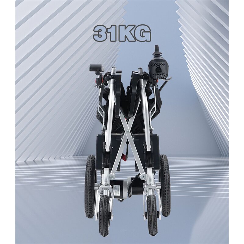 Electric Wheelchair Manufacturer - Cheapest Steel Frame Large Load Weight Folding for Long Range Safe Travel