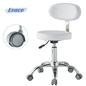 Salon Stool Manufacturer - Durable Adjustable Beauty Chair With Wheels Clinic Furniture