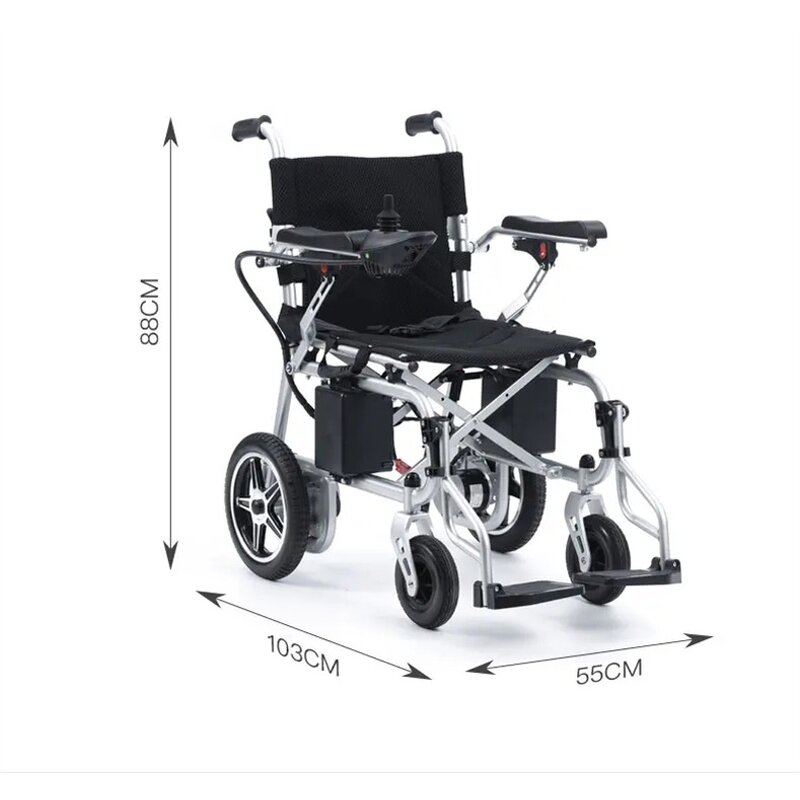 Electric Wheelchair Manufacturer - Factory Wholesale Steel Large Load Weight 12A Lead-Acid Battery