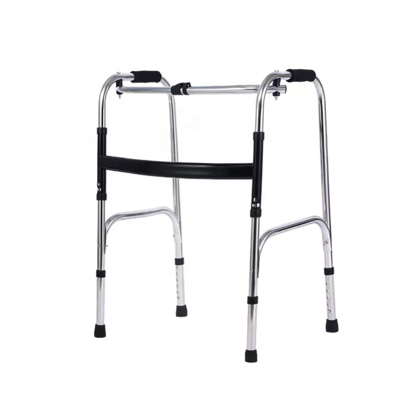 Walker Manufacturer - Elderly Aluminum Alloy and Stainless Steel Four-legged Walking Aid for Seniors