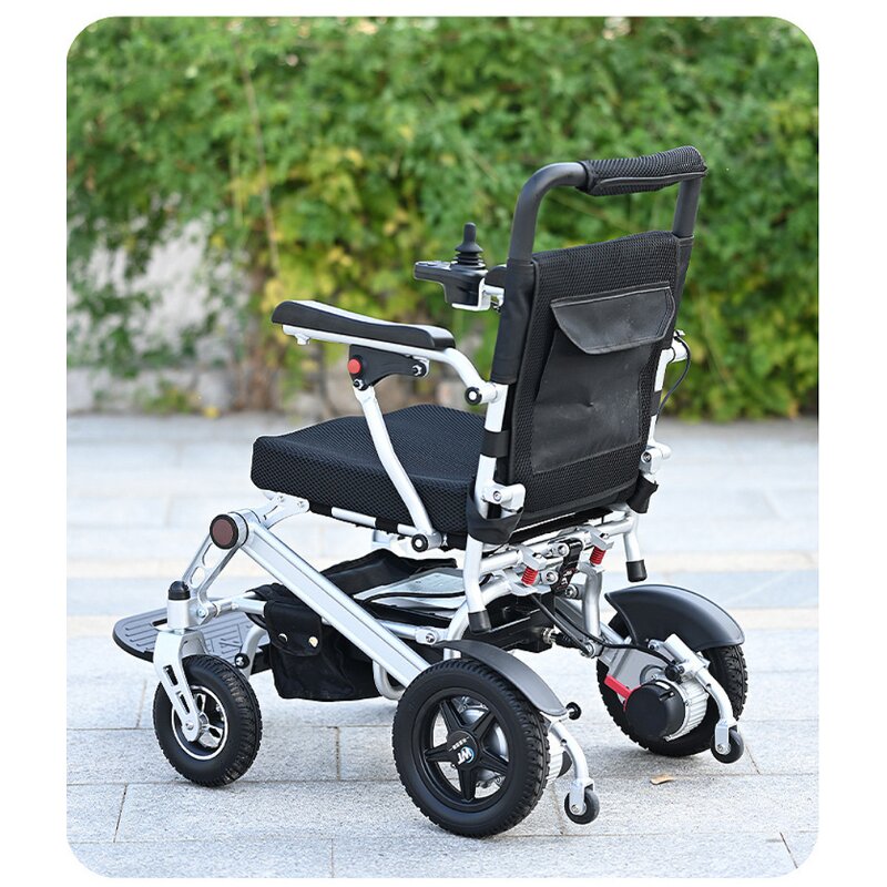 Electric Wheelchair Manufacturer - Factory Wholesale Portable Compact Folding for Take on Plane