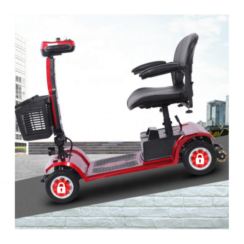 Mobility Scooter Manufacturer - Handicapped Elderly Lightweight Folding Electric 4 Wheel