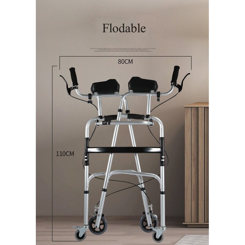 Walker Manufacturer - Light Weight Aluminum Forearm Support Cerebral Palsy Standing Frame Folding
