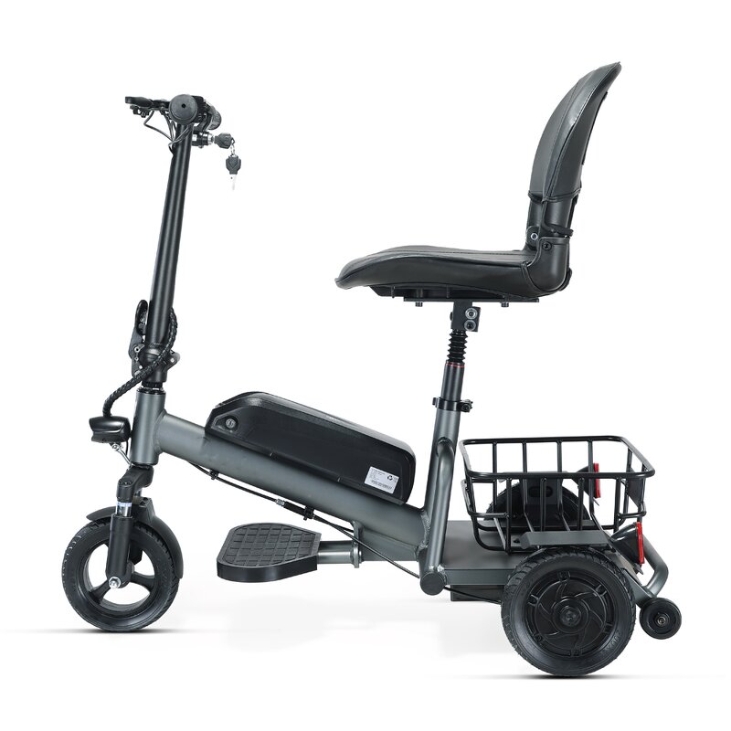 Mobility Scooter Manufacturer - RoHS CE Compact Foldable Portable Three Wheel Lightweight for Elderly