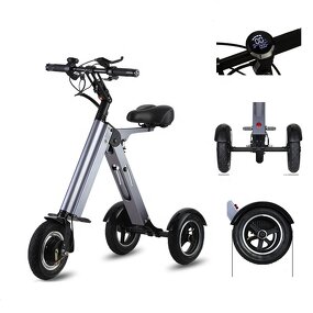 Mobility Scooter Manufacturer - Ultra-light Lightweight Folding Portable Aluminum Alloy Small 3 Wheels