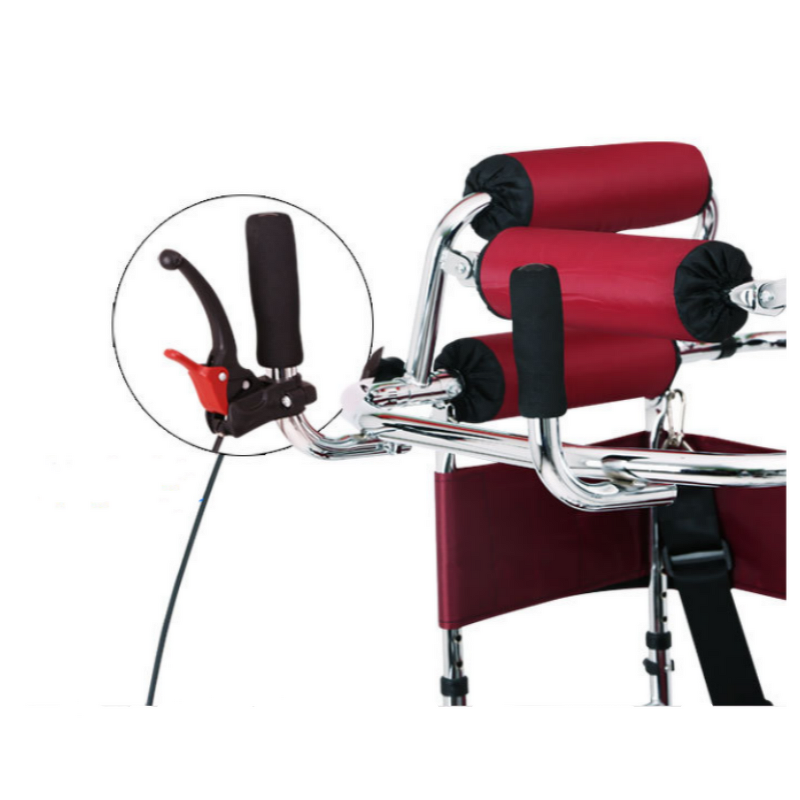 Walking Aids Manufacturer - Folding Steel Frame Walkers Medical for Adult Disabled Rehabilitation